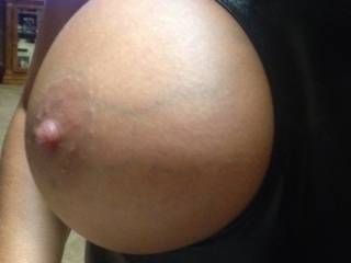Just a close up of my tit . do you like ?