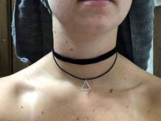 New choker for her as a treat