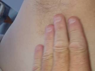 My wifes hairy pitt & big tit