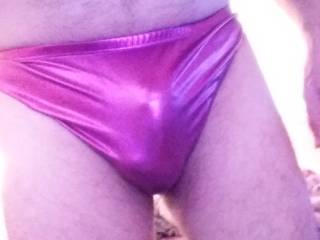 Stretching my undies. 😉😋