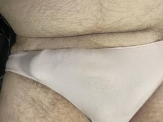 Head showing through panties