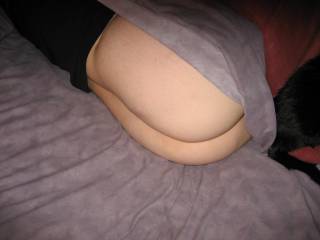 very nice ass.   sweet cheeks.   I'd like a handful of those buns!  :)