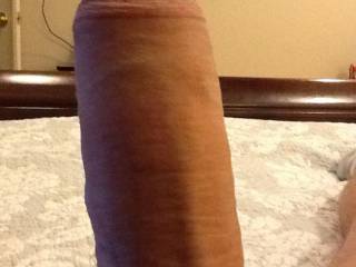 pointing to ceiling