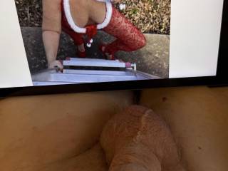 SandR ~ “I’m cumm’n down your chimney soon…. please have some cock milk and Buckeye balls ready for Mrs Santa!“ 🤶 🧑‍🎄