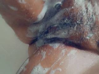 Washing my pussy ...