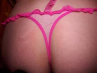 Love the way my ass looks in a thong