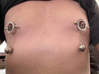My new nipple clamps what do you think?