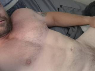 Tired after shower time to go to bed