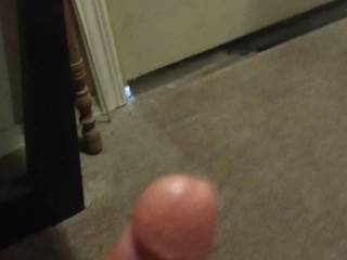 Masturbating