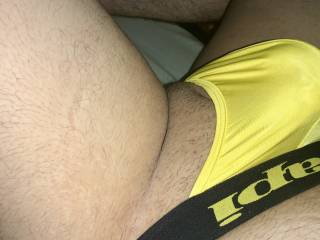 In my new thong