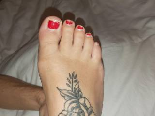 Toes need painting