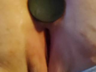 My wife's pussy after she got fucked, who wants to take over?