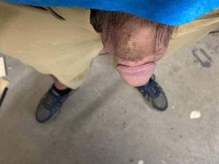 Hanging out in the wood shop.