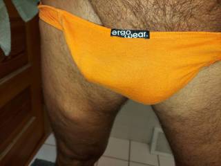 Ergowear tangerine orange thong
