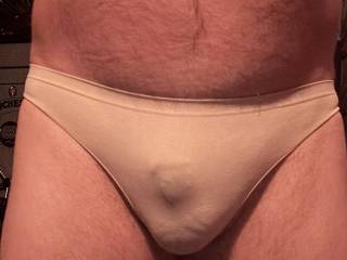 Wife came home from a night out with boyfriend and had cum soaked panties. Asked me to put them on.