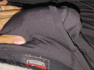 Waiting for his special lady to get home