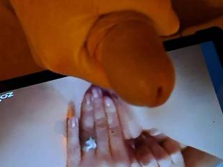 cum tribute to ShyGirlX