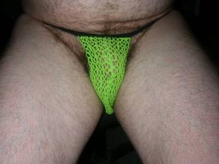 On May 9 of 2007,I also allowed myself to erupt without a toy.I put this thong shortly after my release.