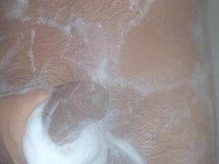Having a little play in the shower