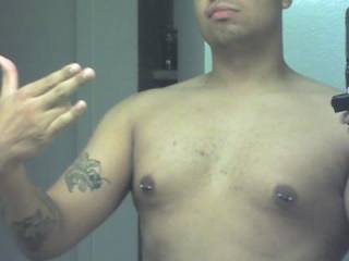 jus wanted to show tha nipple rings