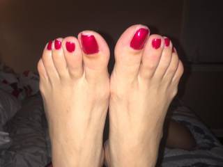 Harley's sexy toes