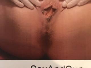 stroking to sex lips