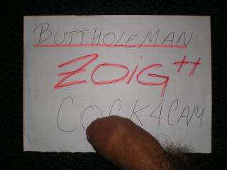 i introduce my cock to u zoigers!