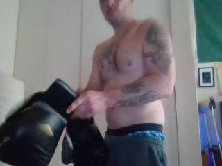 just boxing sorry not nude maybe next time