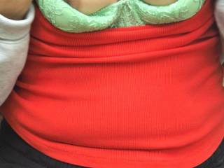 Wife in the wooded park flashing me.