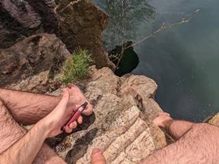 Love being in nature, all natural, nothing beats being outside in the nude