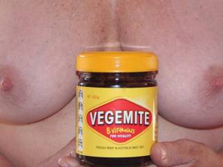 Only a true aussie knows the Vegemite song lol. Were happy little vegemites as happy as can be, we all enjoy our vegemite for breakfast lunch and tea.....and on it goes. Once heard it will stick in your head lol.