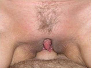 looks like that clit is nice an hard wanting a mouth sucking on it as he cums deep in you...