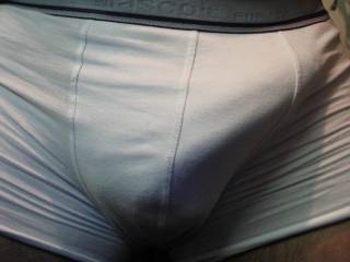 My cock in pants