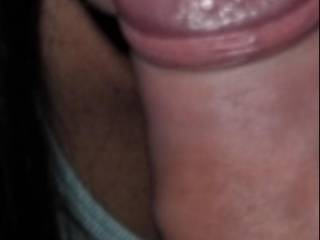 Her mouth, my cock….