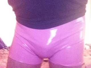 Shiny and smooth undies.😉😘