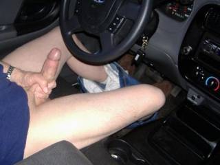 I get hard when driving sometimes and have to pull over. Could use a hand.