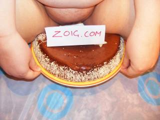 tasty !   And the gateau looks nice too !