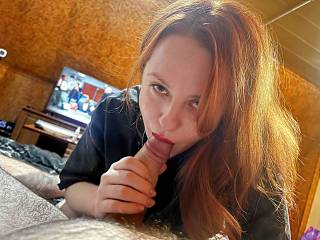 The red-haired cocksucker