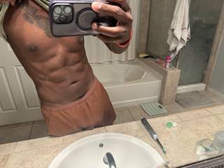 After gym.
