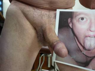 Stick your tongue out for me dear, I have a treat for you