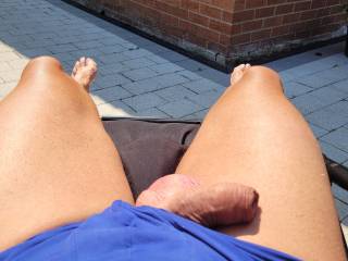 Lovely outside again
