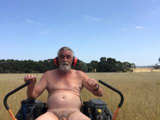 mowing time