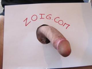 putting my dick through my DIY zoig.com glory hole ;-) message me if you'd like to do fun stuff to it