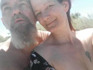 having fun with my beautiful mrs.