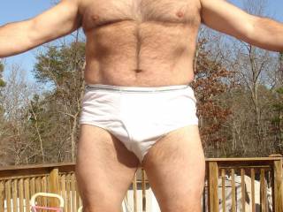 I saw in the forums that women liked me in underware, not showing everything.  Here is a set to see what comments I get. Ladies let me know what you think.