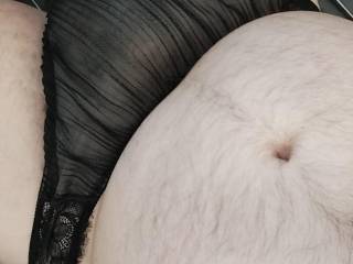 my little cock in some panties