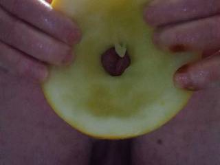 My Asshole Viewed Through My Watermelon Hole....💦👅😋😛😜👍