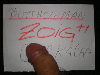 my cock for zoig!