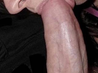 Sucking my mans huge cock good!🔥
