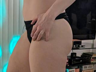 Sexy posing in new flip flops